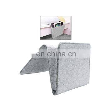 Protective Portable Cheap Handmade Felt Sofa Armest Organizer Bedside Caddy Storage photo-6