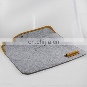 Customized Color Custom Logo Laptop Computer Stylish Felt Laptop Documents Bag photo-4