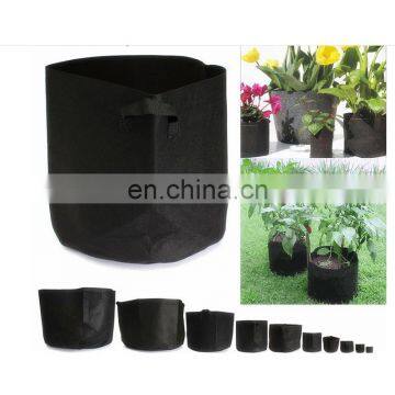1/3 / 5 / 7 / 10 / 15 / 20 / 25 / 45 / 60 Gallon Felt Fabric Pot Trees Flower Grow Bag