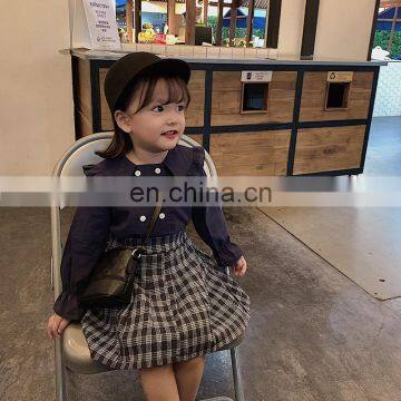 6799/ China Manufacturer Wholesale Kid Korea Fashion Cute Shirt Elegant Simple All Match Girls Top photo-5