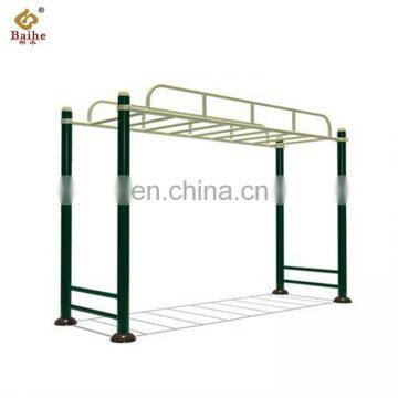 Outdoor Gym Exercise Equipment , horizontal ladder for adult