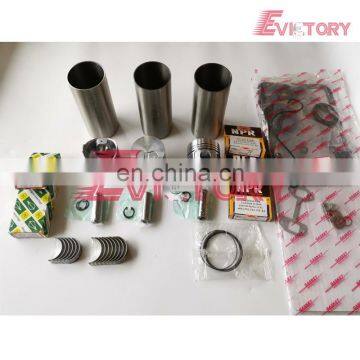 For YANMAR 3TNE68 ENGINE OVERHAUL REBUILD KIT