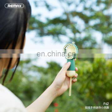 Remax F42 Portable Usb Rechargeable Standing Ruchy Series Mini Handheld Fan photo-6