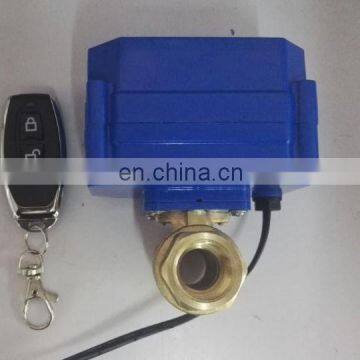 DN15 DN20 DN25 DC5V DC12V DC24V AC220V 433MHz CWX-60P Wireless Remote Controller Irrigation Water Motorised Valve
