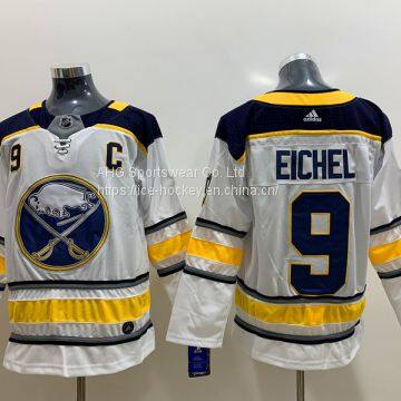 Buffalo Sabres #9 Eichel White Jersey