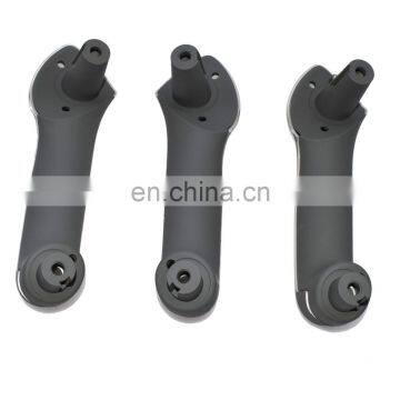 Free Shipping! For VW Golf MK4 Gray Inner Door Grab Handle Cover Switch Bezel Trim 5pcs photo-4