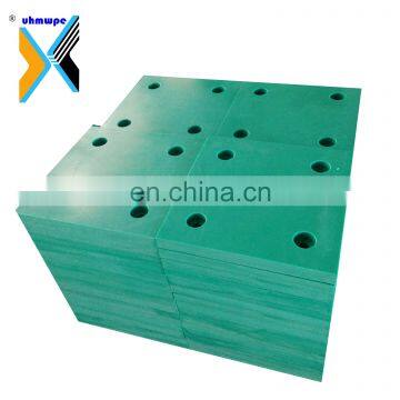 Flat Pads (UHMW-PE Material) for Wharf Fenders, UHMWPE Marine Fender Facing Pad Uhmwpe Marine Boat Fender Tug Boat Fenders