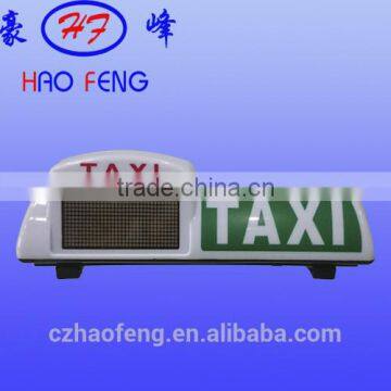 for Hire /hired / on Call Taxi Led Display Top Lamps Box