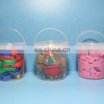 2L/2.5L/4L White PP Small Plastic Pails With Lid, Plastic Bucket With Handle, Plastic Container Wholesale for Liquids photo-4