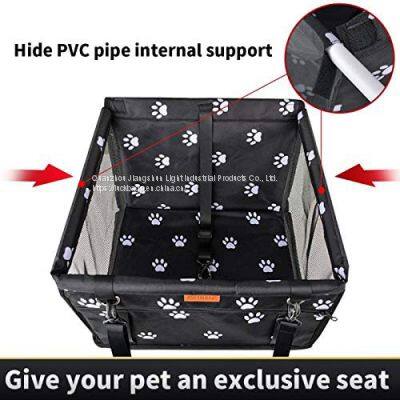 Oxford Breathable Folding Soft Washable Travel Bags Pet Products Dog Car Seat Carrier photo-4
