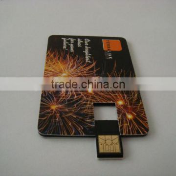 8gb mass production UDP chiip plastic card usb flash memory