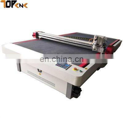 CNC Oscillating blade leather cutter / CNC Vibrating Knife Cutting Automatic Fabric Cutting Machine