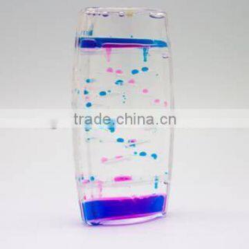 Double Color Mini Liquid Sand Timer, Bubble Oil Watch, Wholesale Hourglass