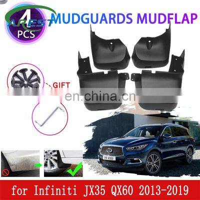 for Infiniti JX35 QX60 2013 2014 2015 2016 2017 2018 2019 Mudguards Mudflap Fender Mud Guard Splash Protect Wheel Accessories