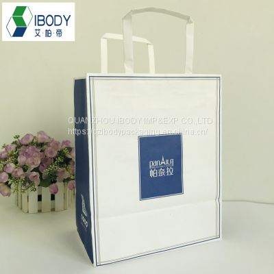 Promotional Kraft Paper Bag Custom Logo Printed Paper Packaging Shopping Gift Bags