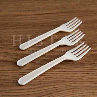 Disposable biodegradable dessert fruit fork