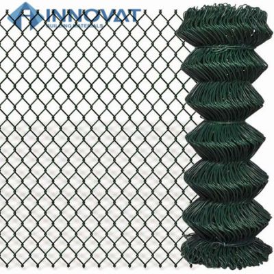 galvanized chain link fence diamond wire mesh Factory Game Fence