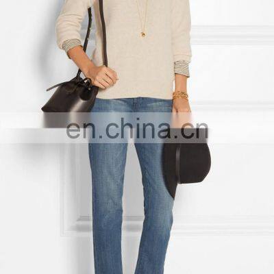 Венериковая свитерка с круглым вырезом для женщин, вязаная пуловер photo-3