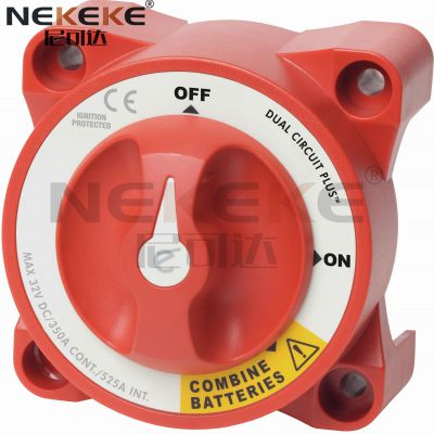 NEKEKE Hot Sale Dual Battery Selector  Switch new style blue sea systems