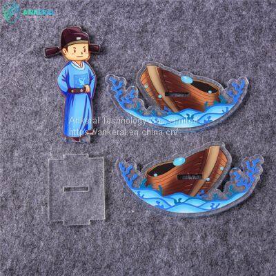 Low MOQ Acrylic Cartoon Figure Display Holder 2021 Best Promotional Items for Anime Fans photo-3