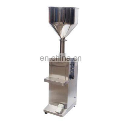 Pneumatic liquid cream filling machine for pharmaceuticals/pesticides/oil