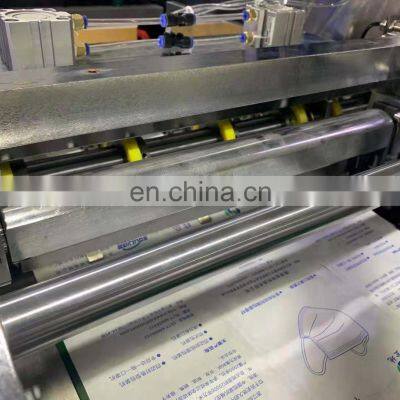 Automatic 4 Sides Sealing Individual Disposable Face Mask Packing Machine for KF94 KF95 photo-3