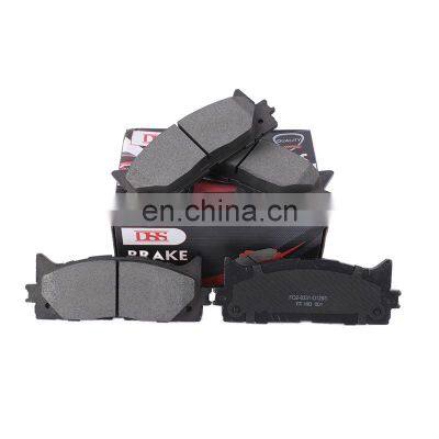 D1293 Automotive brake systems brake pad supplier Japanese car part front auto ceramics brake pad for Toyota