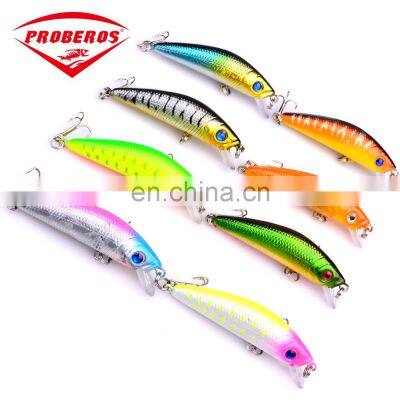 7cmFloating lure bait fresh water weever bait7.9GLure bionic plastic hard bait wholesale seuelo iscas artificial minnow