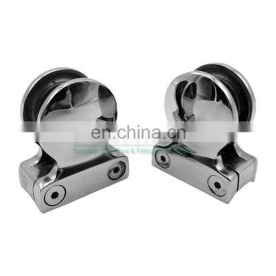 New Shell Shape Glass Railing Clamp Design Stainless Glass Balustrade Clip Glass Clamp photo-4