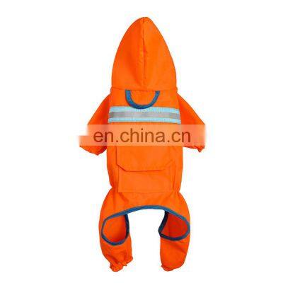 Manufacturer Wholesale Supplies Fashion Luxury Brand Windproof Outdoor Dog Pet Raincoat