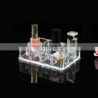 nailpolish display 12 slot injection acrylic nail polish organizer holder