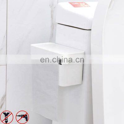 2019 New Design Plastic Wall Mounted Garbage Bag Storage Box No Drilling Garbage Bag Storage Box photo-3