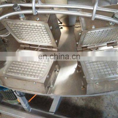 Automatic Egg Roll Biscuit Maker Product Line Rolled Sugar Ice Cream Cone Making Machine for Sale photo-3