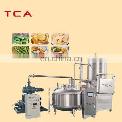 50-300KG/H vacuum frying equipment machine