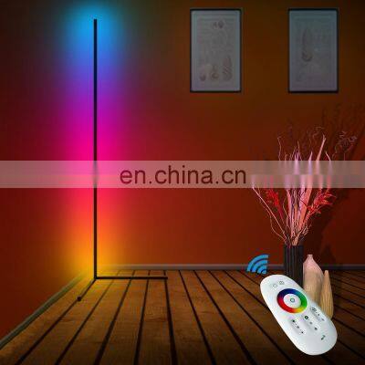 LAMHO Luxury Designer Nordic Stand Minimalist Smart Led Floor Lamp Modern Design Led RGB Corner Floor Lamp Light For Living Room