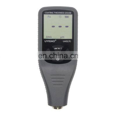 UYIGAO UA5170 Coating Paint Mil Thickness Gauge with 2-In-1 FE/NF Probe