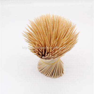 Wholesale Customized Disposable FSC Bamboo round BBQ Skewers Sticks