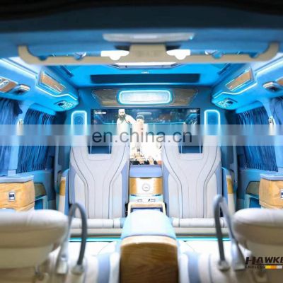 2022 china manufacturer modify luxury hidden bar for Luxury VIP Cars and Vans vip van interior V250 v260 vito w447