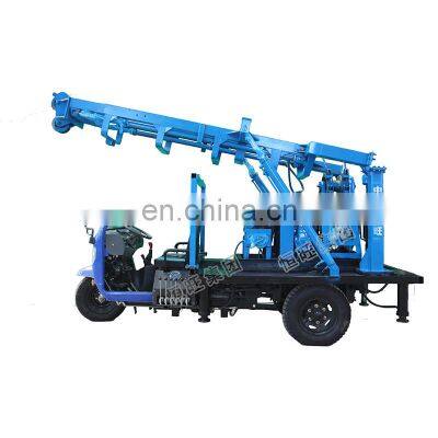 Hot Sale 200m Tricycle Mounted Water Well Mobile Drilling Rig