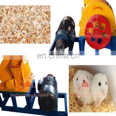 Animal Bedding Wood Shaving  For Small Wood Log Machine