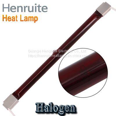 220v 1000w ruby reflector infrared lamp ir heater halogen emitter