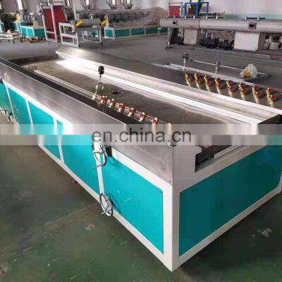 Vacuum Calibration Tank/Vacuum calibrator platform for wood plastic plate extrusion machinery