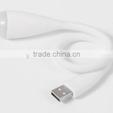 white color pc USB connect light LED USB light muti-color 0.5w DC 3V black bendable easy carrying