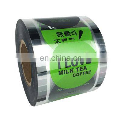 Custom Clear Jelly Cup Packaging Roll Plastic Bubble Tea Sealing Film photo-3