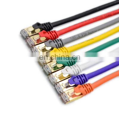 Various Length OEM/ODM Available FTP Lan Network  Patch Cable Cord RJ45 Cat6A Cat6 Ethernet Patch Cable