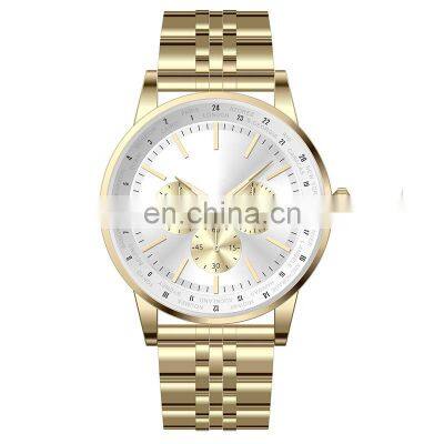 Hot Sales Fashion Simple Dial Casual Man Luxury Stainless Steel Crystal Bracelet Quartz Wrist Watch photo-4