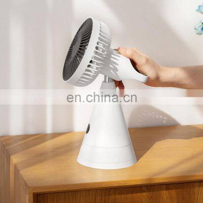 Oscillating Mini Fans Table Fan With Mirror Smart Desk Fan photo-5