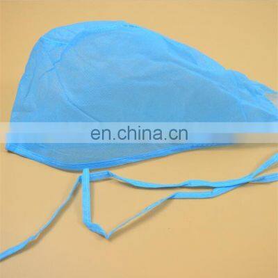 Medical Use Non Woven SMS+PP Doctor Cap With Ties for Hospital photo-4