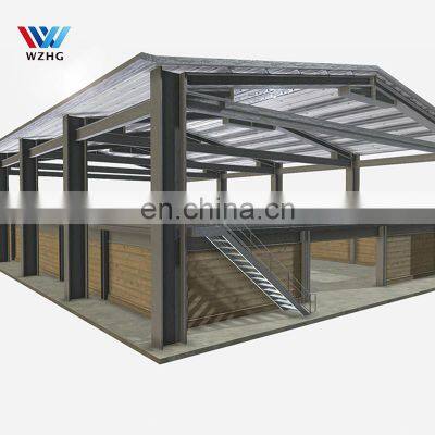 Australian WZH Prefabricated Steel Structure Closed Type Poultry Farm House Cow Sheds for Sale photo-4