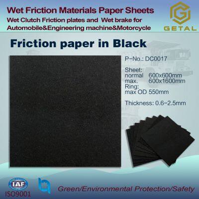 Wet Friction Materials Paper Sheets photo-2